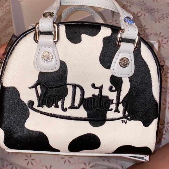 Von Dutch Handbags - Von Dutch cow print 🐄